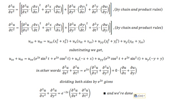 If U F X Y Where X E Xcost And Y E Xsint Show That Curl 2u Curlx 2 Curl 2u Curly 2 E 2x Curl 2u Curls 2 Curl 2u Curlt 2 Homework Help And Answers Slader