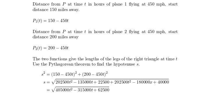 An air traffic controller spots two planes flying at the sam | Quizlet