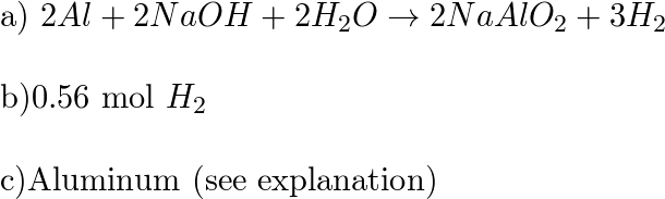 Al NaOH H2O NaAlO2 H2 Chemical Equation Balancer, 56% OFF