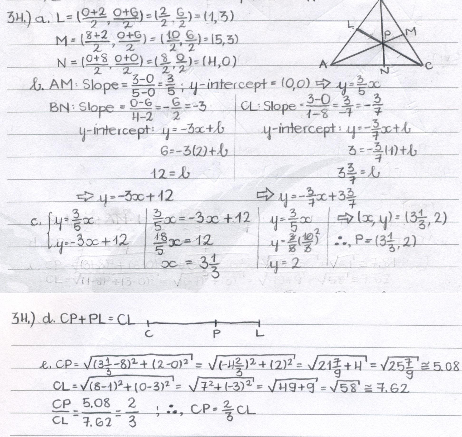 Triangle A B C Has Vertices A 0 0 B 2 6 And C 8 0 Complete The Following Steps To Verify The Concurrency Of Medians Theorem For Triangle A B C A Find The Coordinates Of Midpoints