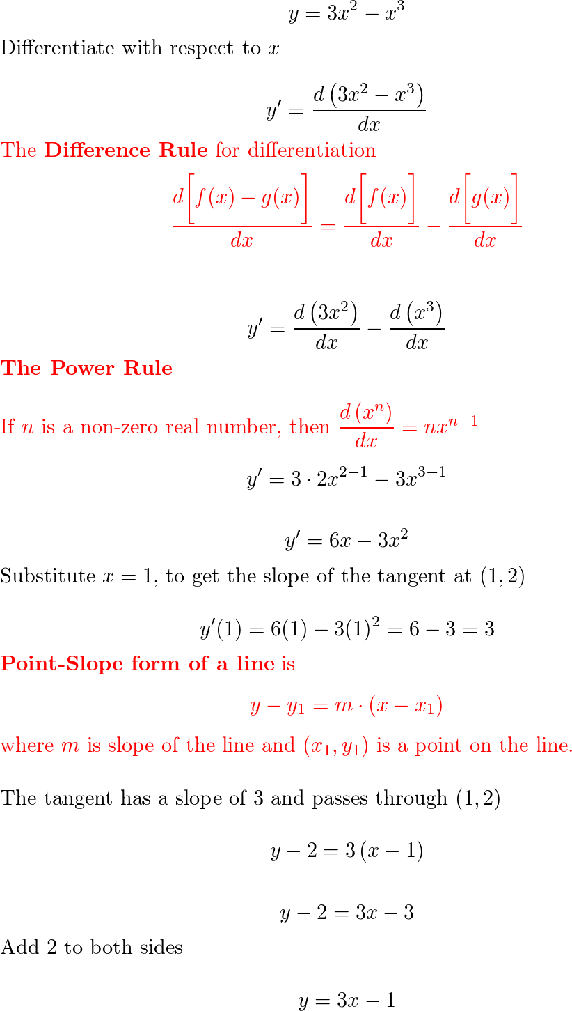 find-an-equation-of-the-tangent-line-to-the-curve-at-the-giv-quizlet