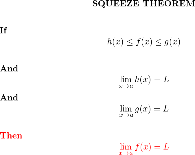 Use the Squeeze Theorem to show that lim x tends to 0(x^2cos | Quizlet