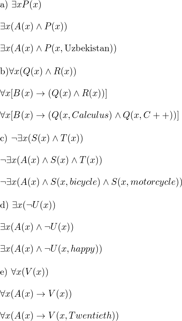 Solutions To Discrete Mathematics And Its Applications Pg 58 Homework Help And Answers Slader