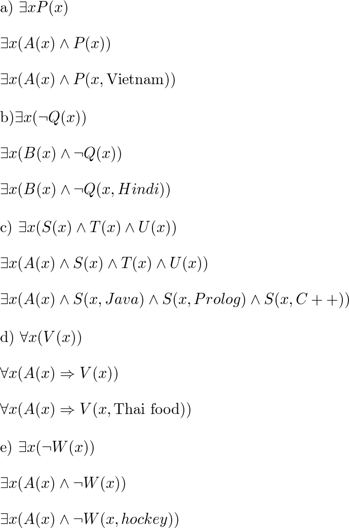 Solutions To Discrete Mathematics And Its Applications Pg 58 Homework Help And Answers Slader