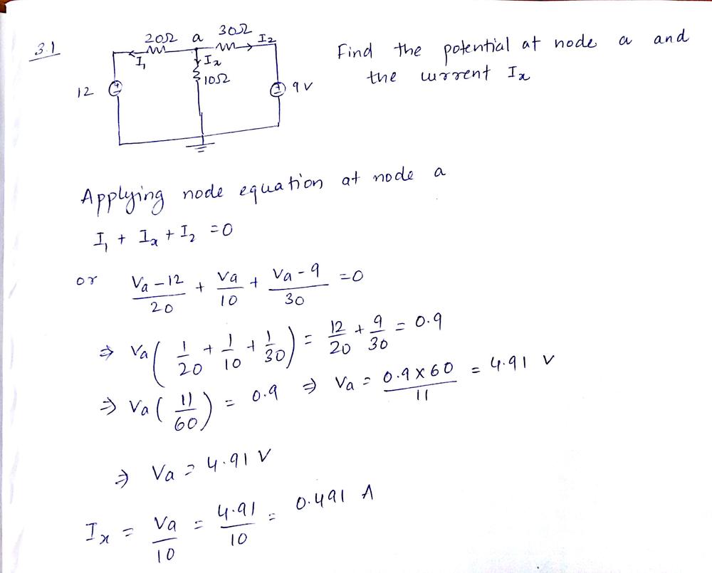 Fundamentals Of Electric Circuits - 9780073380575 - Exercise 1 | Quizlet