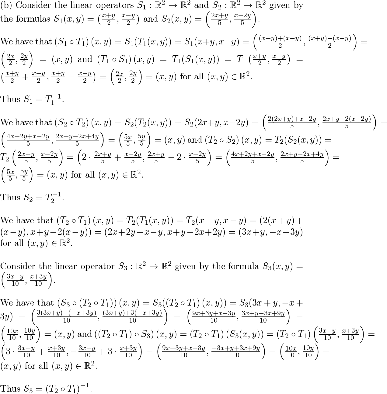 Elementary Linear Algebra Exercise 22 Quizlet