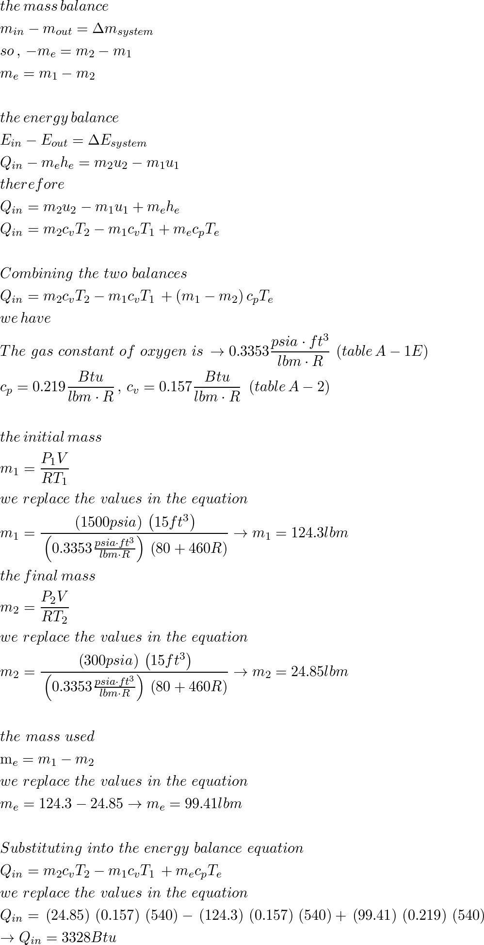 Thermodynamics: An Engineering Approach - Exercise 122, Ch 5, Pg 259 