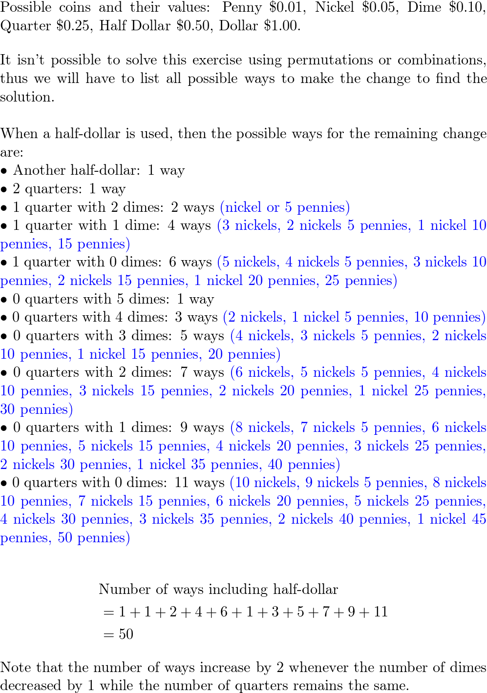 how-many-different-ways-can-you-make-change-for-a-dollar-quizlet