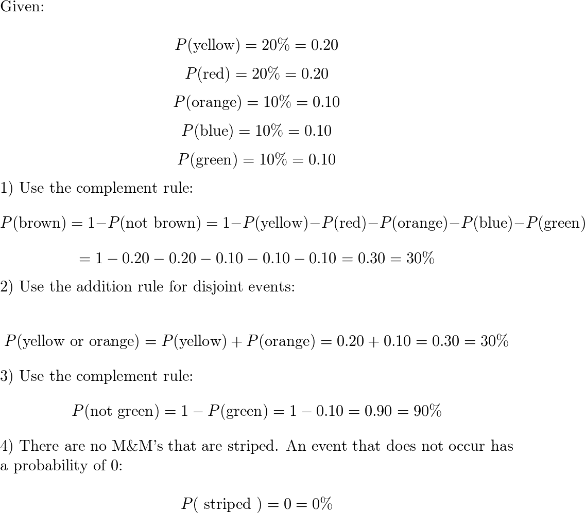 Solved The Masterfoods company reports that bags of Peanut