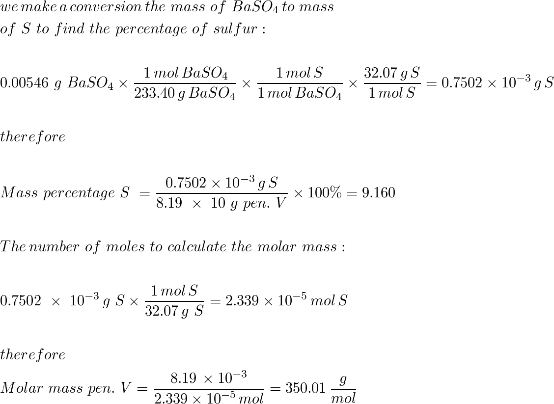 General Chemistry - 9781305580343 - Exercise 136 | Quizlet