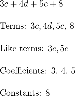 Solved 3C+4D=52C+5D=2None of these terms has a coefficient