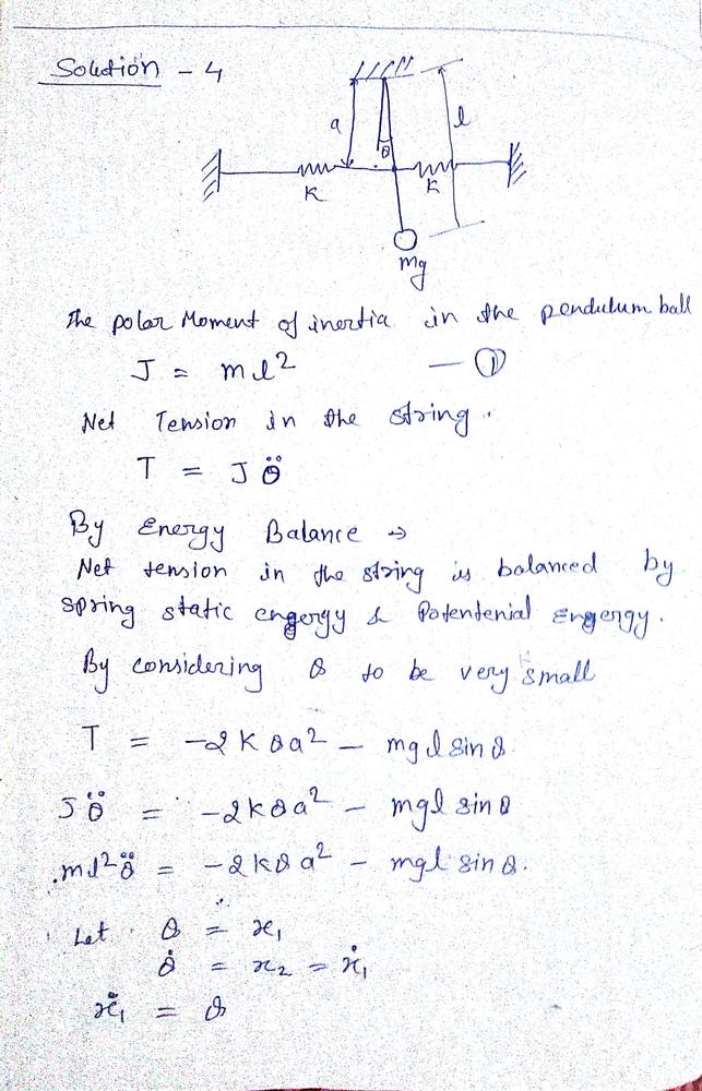 Modern Control Engineering - 9780136156734 - Exercise 4 | Quizlet