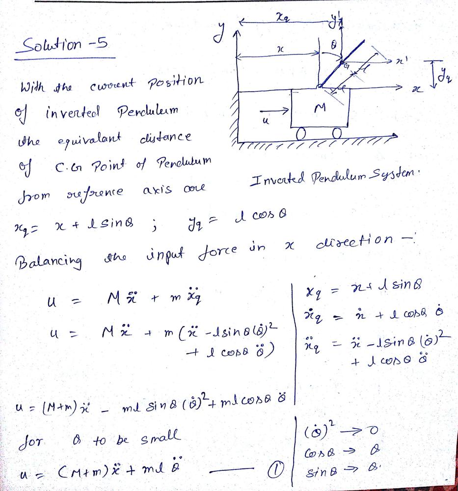 Modern Control Engineering - 9780136156734 - Exercise 5 | Quizlet