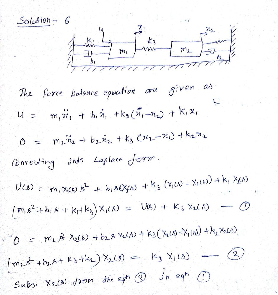 Modern Control Engineering - 9780136156734 - Exercise 6 | Quizlet