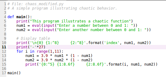 Solved: Chapter 5, Exercise 11 - Python Programming: An Introduction To ...