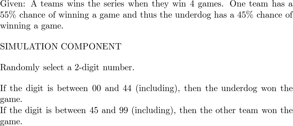 Made 4 teams . which one do you think is most likely to win