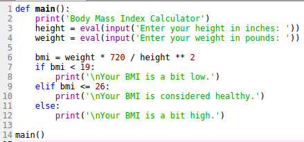 The Body Mass Index Bmi Is Calculated As A Person S Weight In