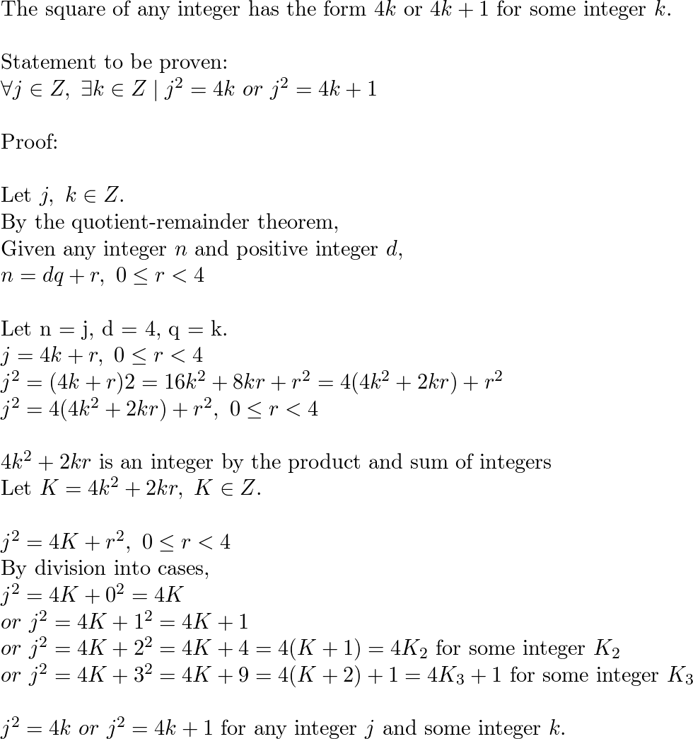 MathType on X: Lagrange's four-square theorem asserts that any positive  whole number can be written as the sum of four squares of integers. Leave  an example in the comments! #MathType #NumberTheory #math #