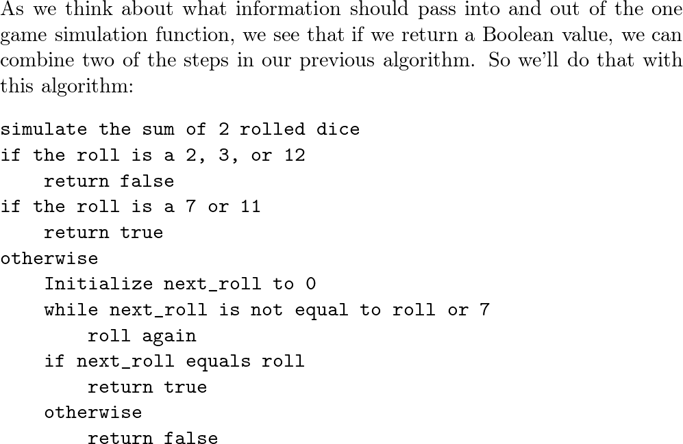 Simulate a Dice Roll With C Code