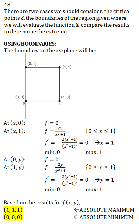 Find The Absolute Extrema Of The Function Over The Region R In Each Case R Contains The Boundaries Use A Computer Algebra System To Confirm Your Results F X Y 4xy