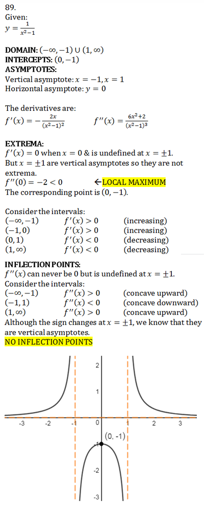 Thomas Calculus Early Transcendentals 9780321588760 Exercise 89 Quizlet