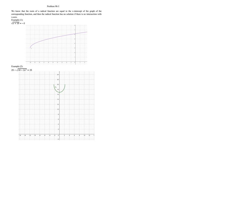 Pre-Calculus - Exercise 3, Ch 2, Pg 98 | Quizlet