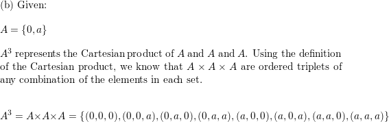 Find A If A A A B A 0 A Homework Help And Answers Slader