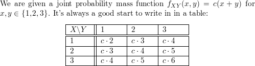 Determine the value of c that makes the function f x y c Quizlet