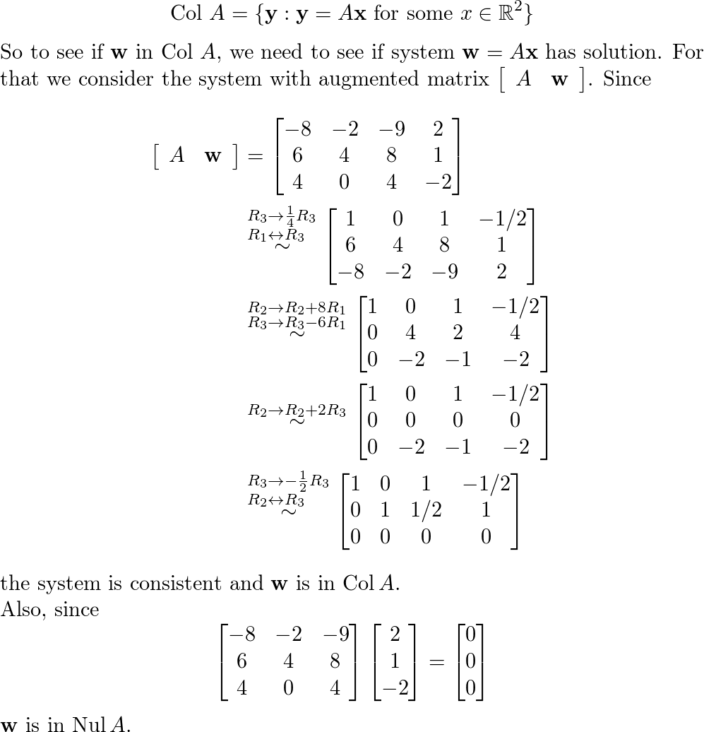 Linear Algebra and Its Applications - 9780321982384 - Exercise 24 | Quizlet