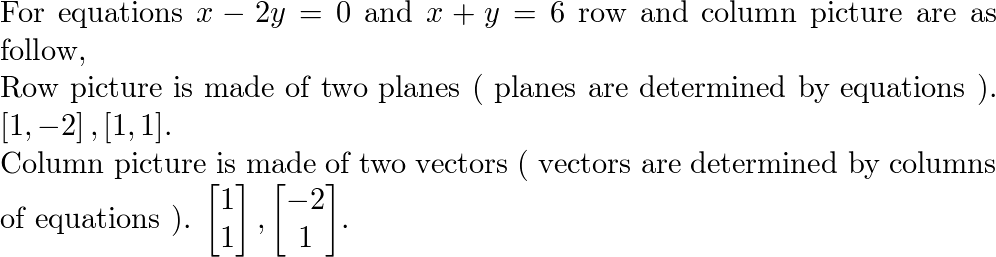 Draw the two pictures in two planes for the equations x 2y Quizlet