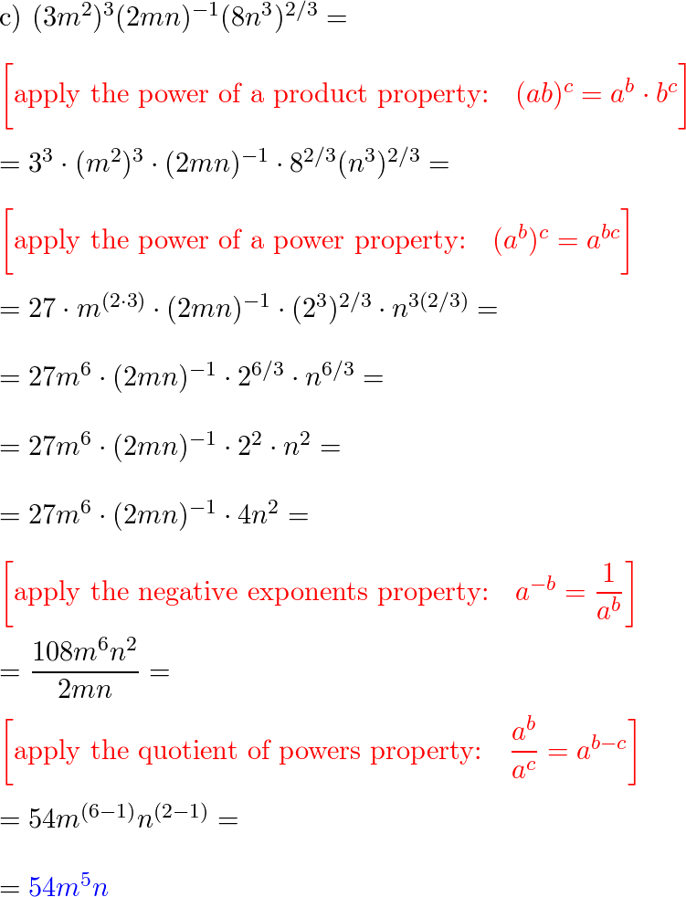 Core Connections Algebra 2 - 9781603281157 - Exercise 111 | Quizlet