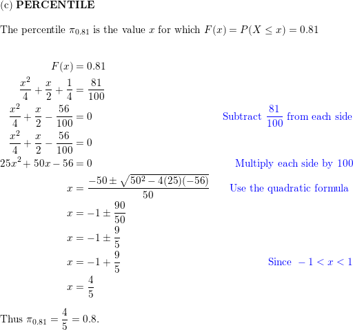 Let F X X 1 2 1 X 1 Find A P0 64 B Q1 P0 25 And C P0 81 Homework Help And Answers Slader