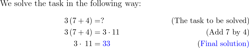 Simplify Each Expression. $$ 3( 7 + 4 ) $$ | Quizlet