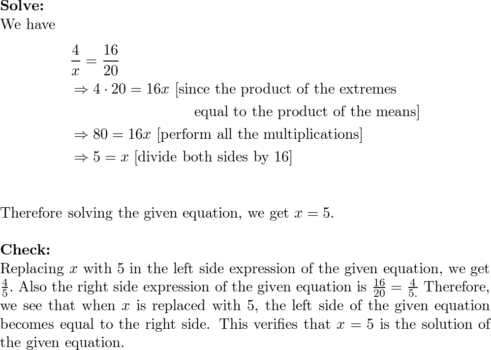 solve-and-check-given-equation-4-x-16-20-quizlet