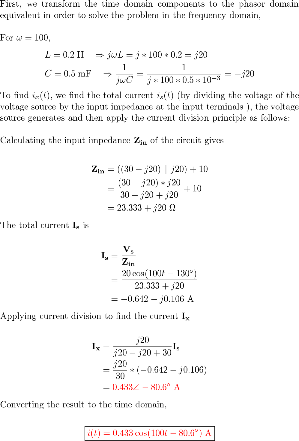 Fundamentals Of Electric Circuits - 9780073380575 - Exercise 48 | Quizlet