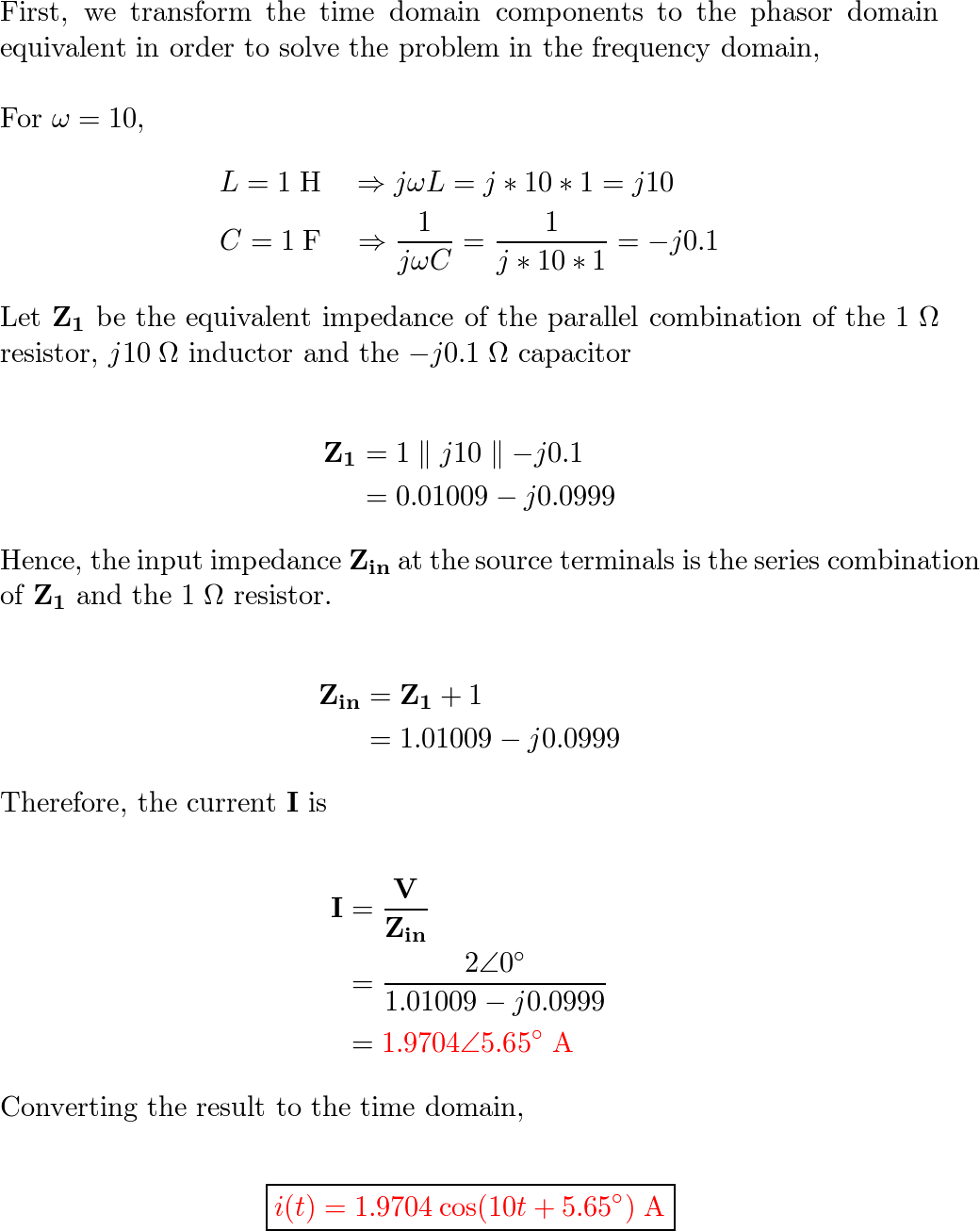 Fundamentals Of Electric Circuits - 9780077263195 - Exercise 1 | Quizlet