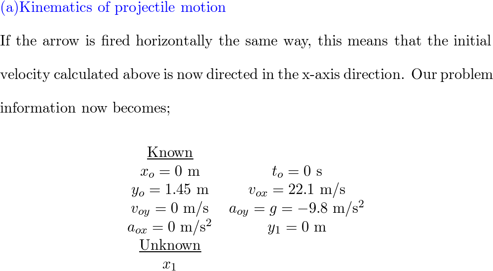 You can shoot an arrow straight up so that it reaches the to | Quizlet