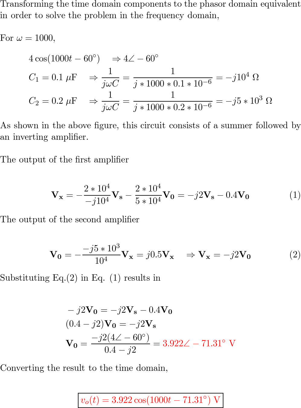 Fundamentals Of Electric Circuits - 9780073380575 - Exercise 80 | Quizlet