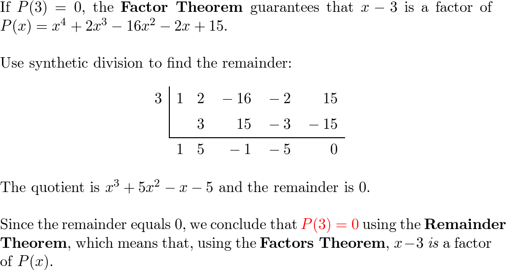 By actual division, show that $x^{2}-3$ is a factor of $2 x^{4}+3 x^{3}-2  x^{2}-9 x-12$. - India Site