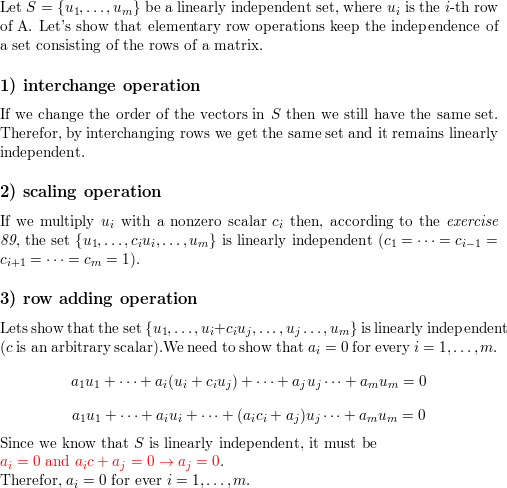 Let A and B be m times n matrices such that B can be obtai Quizlet