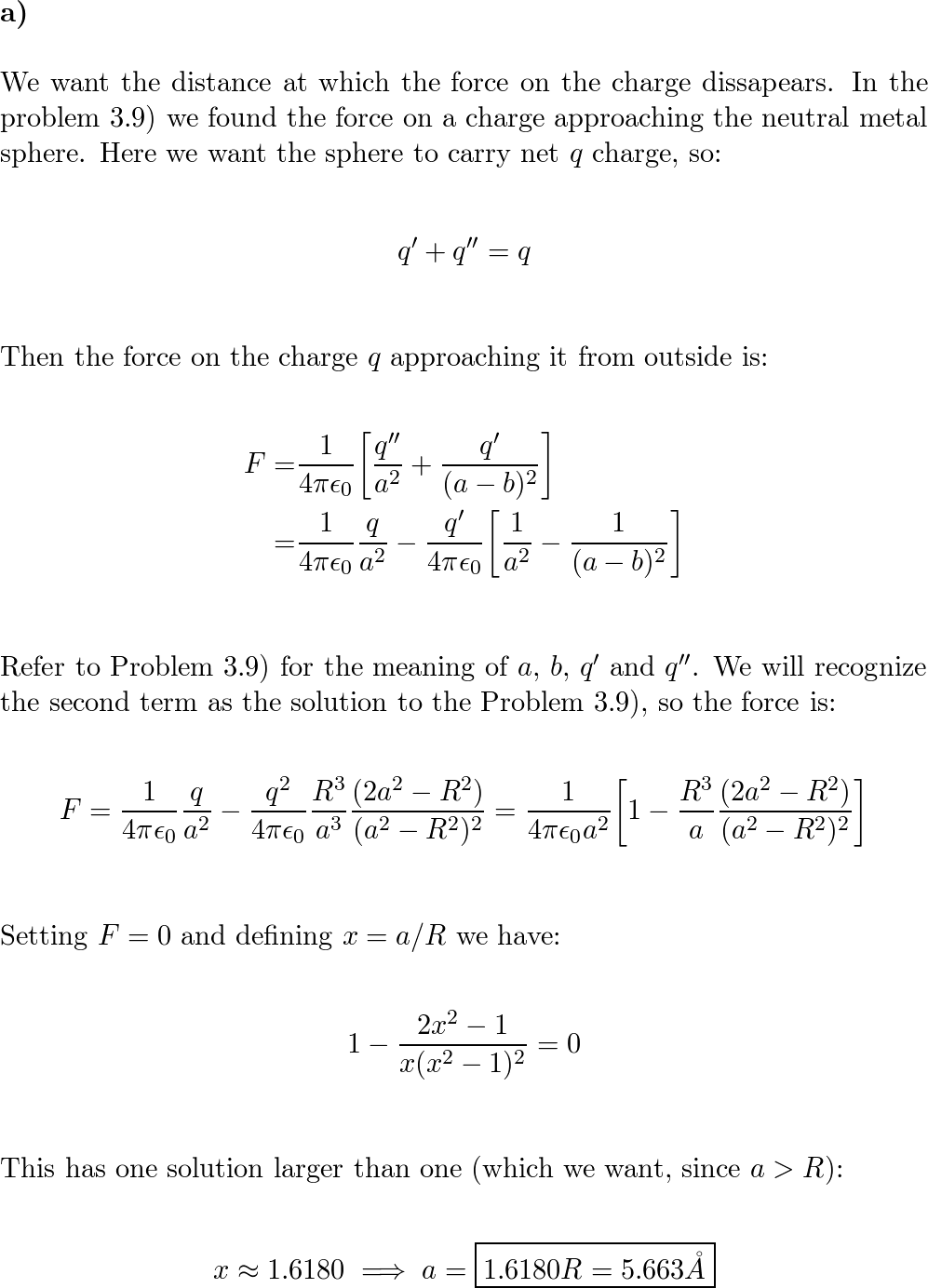 Introduction To Electrodynamics - 9780321856562 - Exercise 41a | Quizlet