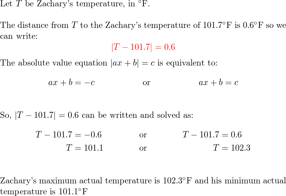Temperature Accuracy Question