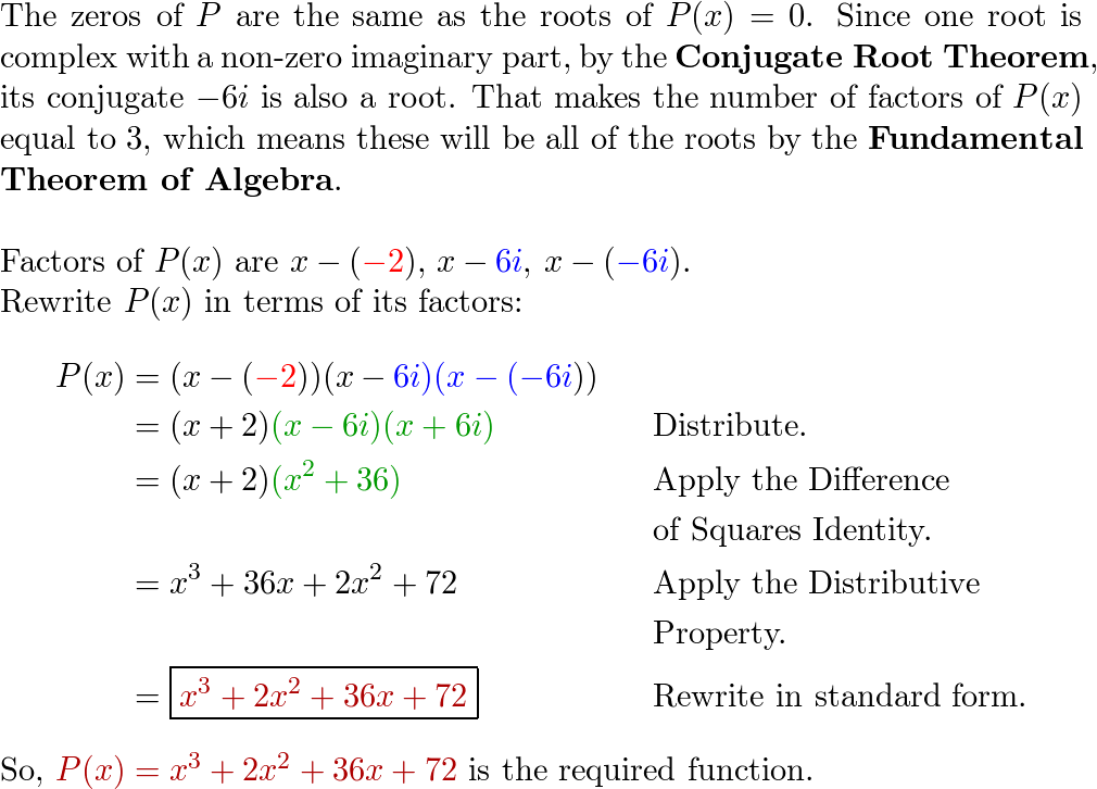 Conjugate Root Theorem