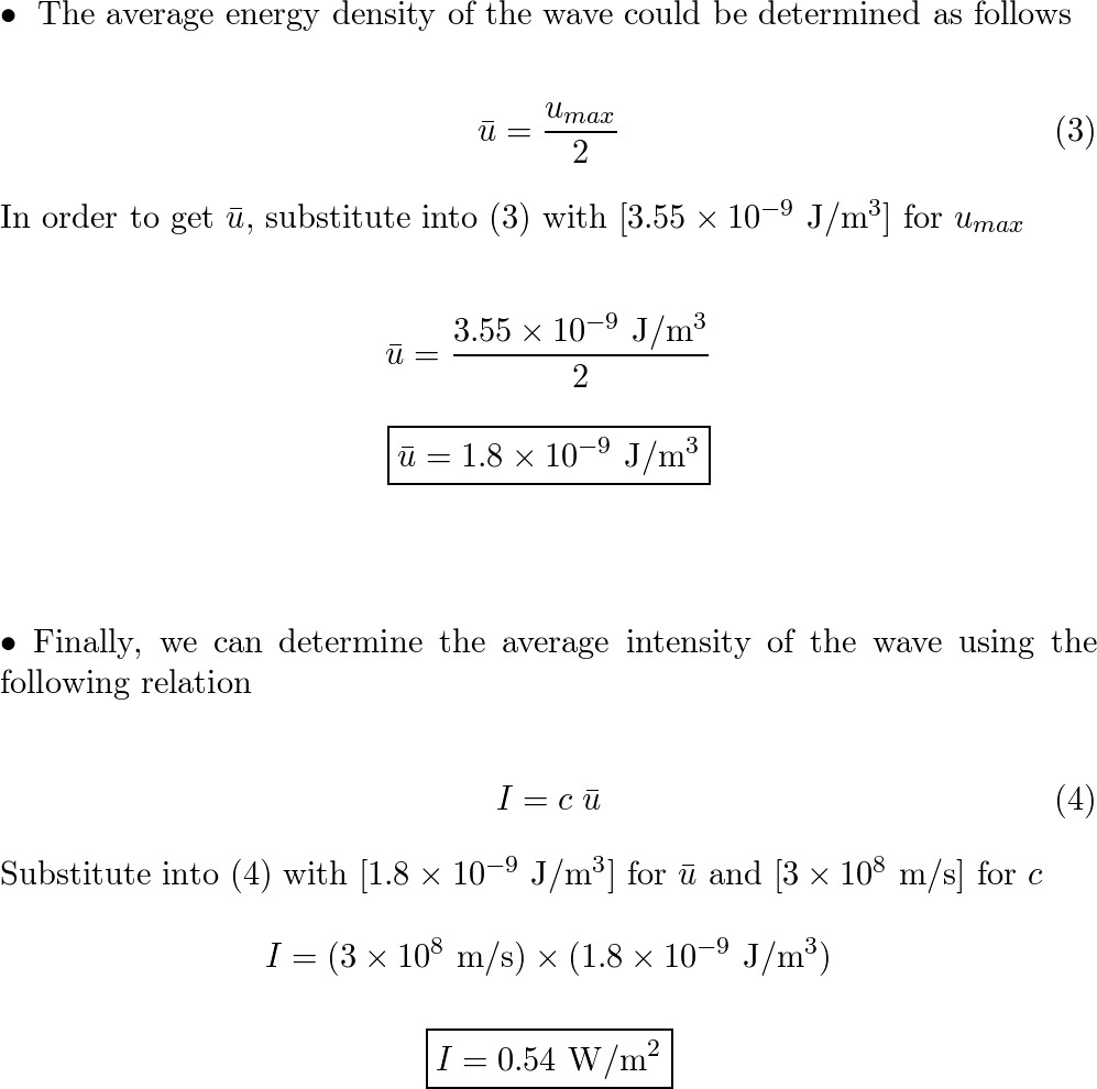 A sinusoidal electromagnetic wave has a 20-N/C $\vec{E}$ fie | Quizlet