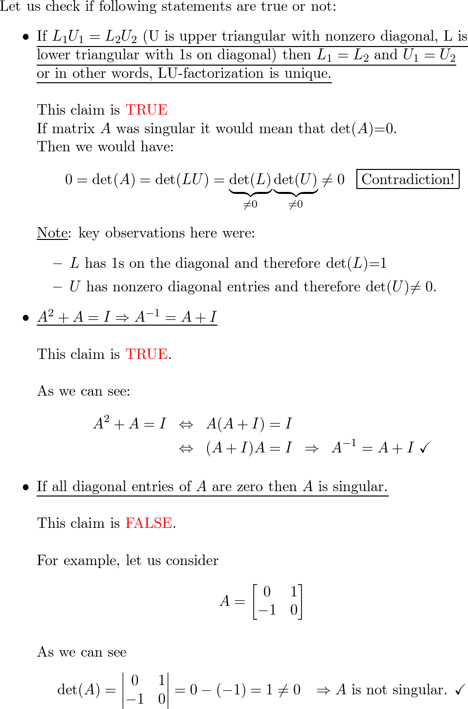 Linear Algebra And Its Applications - 9780030105678 - Exercise 27 | Quizlet