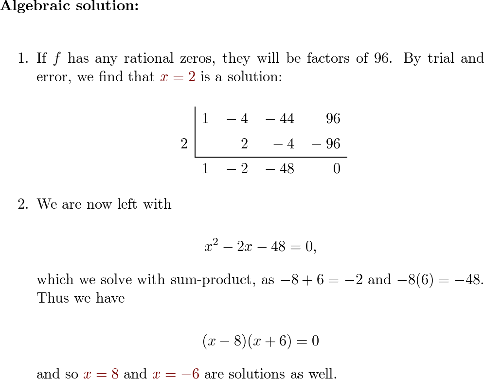 Precalculus: Graphical, Numerical, Algebraic - 9780321356932 - Exercise ...