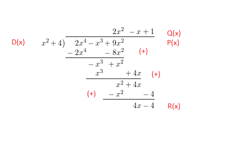Two Polynomials P And D Are Given Use Either Synthetic Or Long Division To Divide P X By D X And Express The Quotient P X D X In The Form Frac P X