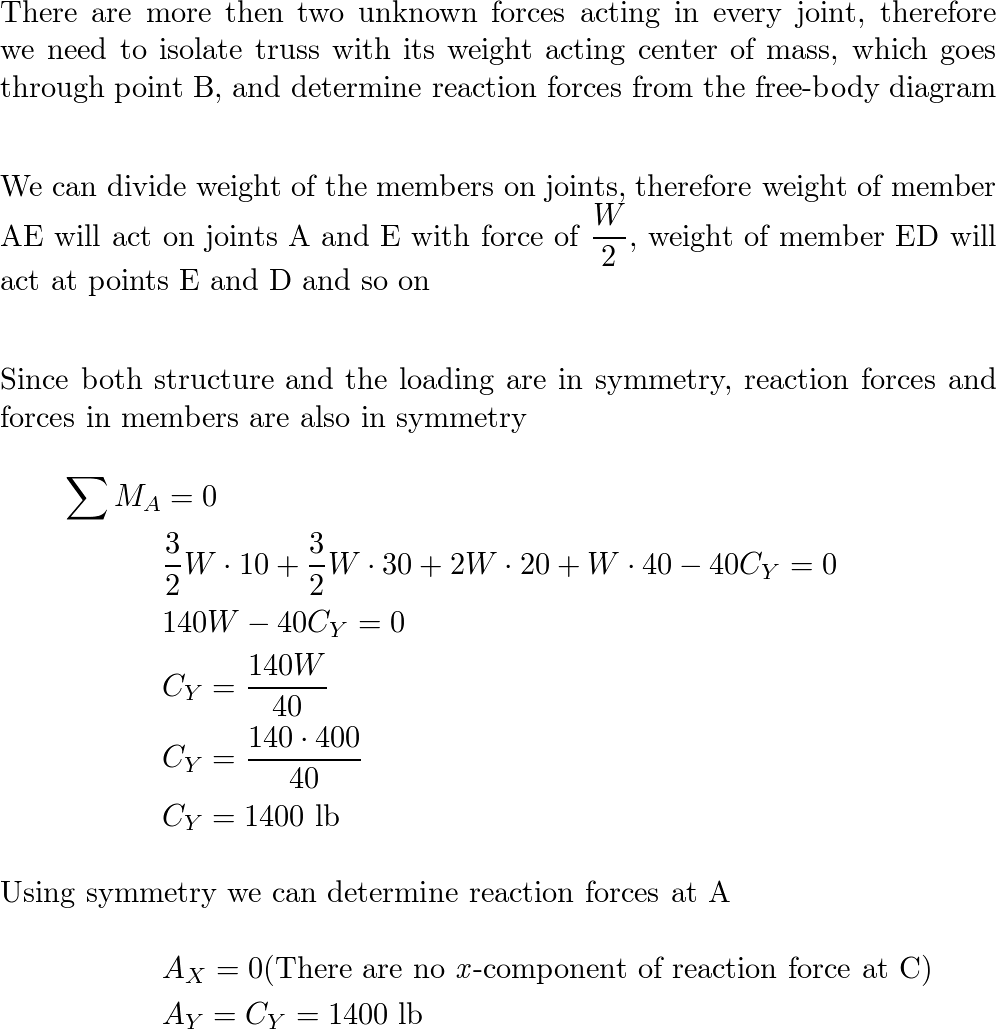 Engineering Mechanics: Statics - 9780470614730 - Exercise 13 | Quizlet