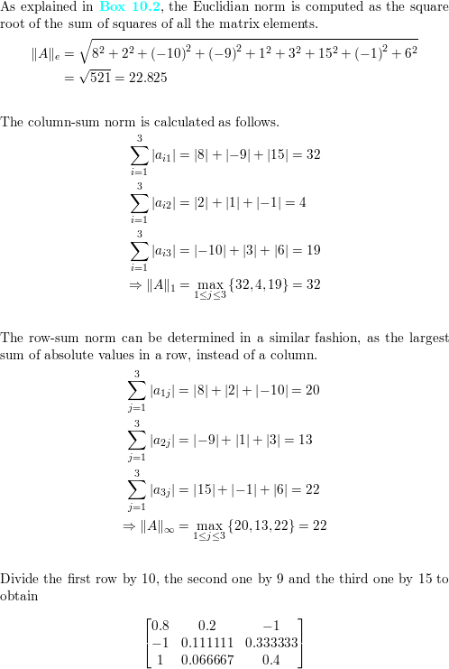 Determine A e A 1 and A infty for Quizlet