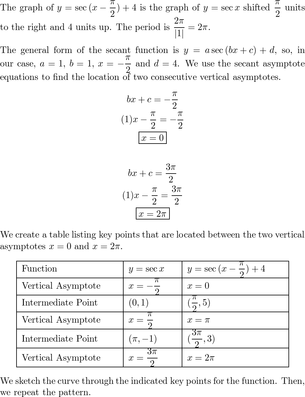 Precalculus - 9780076602186 - Exercise 30 | Quizlet